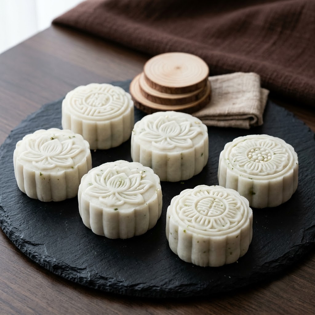 Durian-Mondkuchen – Traditionelles Asiatisches Gebäck mit Durian-Füllung